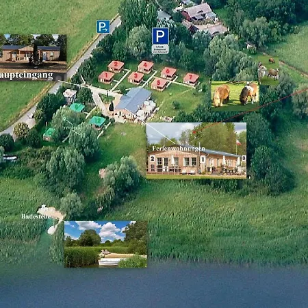 Ferienhaus Mit Kamin Am Achterwasser In Luetow 別荘